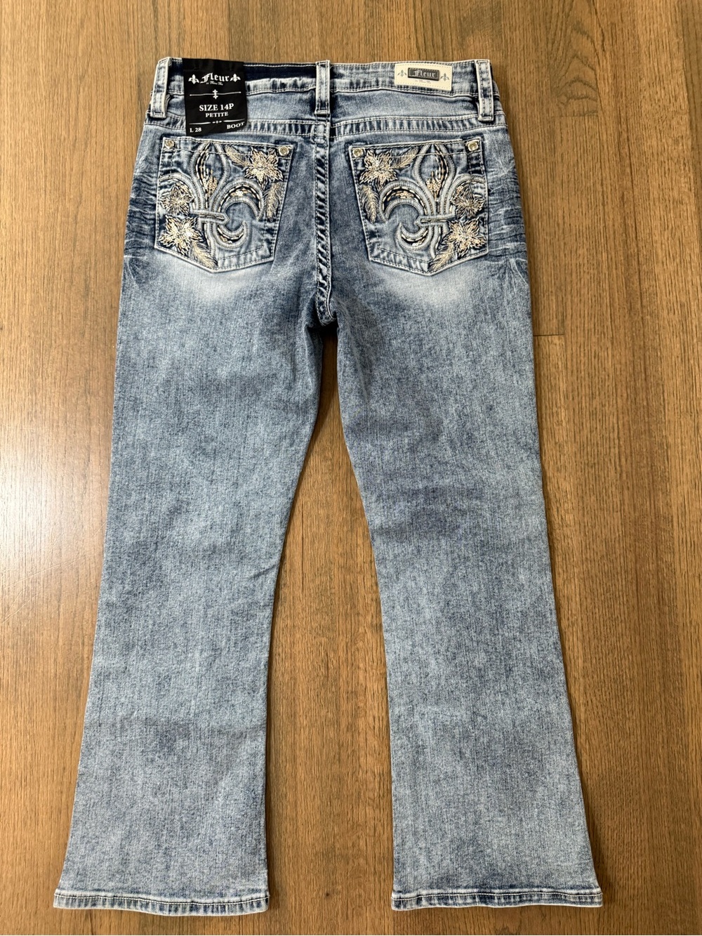 New Fleur by Miss Me Jeans-Size 14P